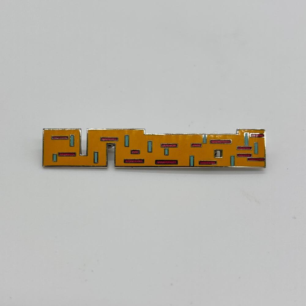 Acme Studio Laurinda Spear Key Largo Brooch Pin Architect Cloisonne Jewelry